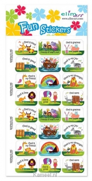 Productafbeelding Fun stickers Friends of Noahs arc set 4