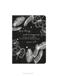 Productafbeelding Lux leather journal be strong & courageo