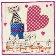 Productafbeelding Ek + envelop you're my sweetheart